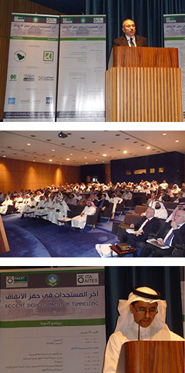 ITACET training session in Riyadh, 16-18 November 2014. Conventional Tunnelling